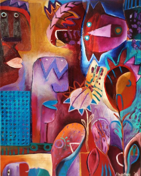 El vuelo del alebrije en cara del Arlequinin http://www.galerie-espacio.com/509/el-vuelo-del-alebrije-en-cara-del-arlequinin.jpg